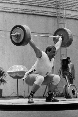 Pavel Khek ME-MS Moskva 1983 trh 197.5 kg